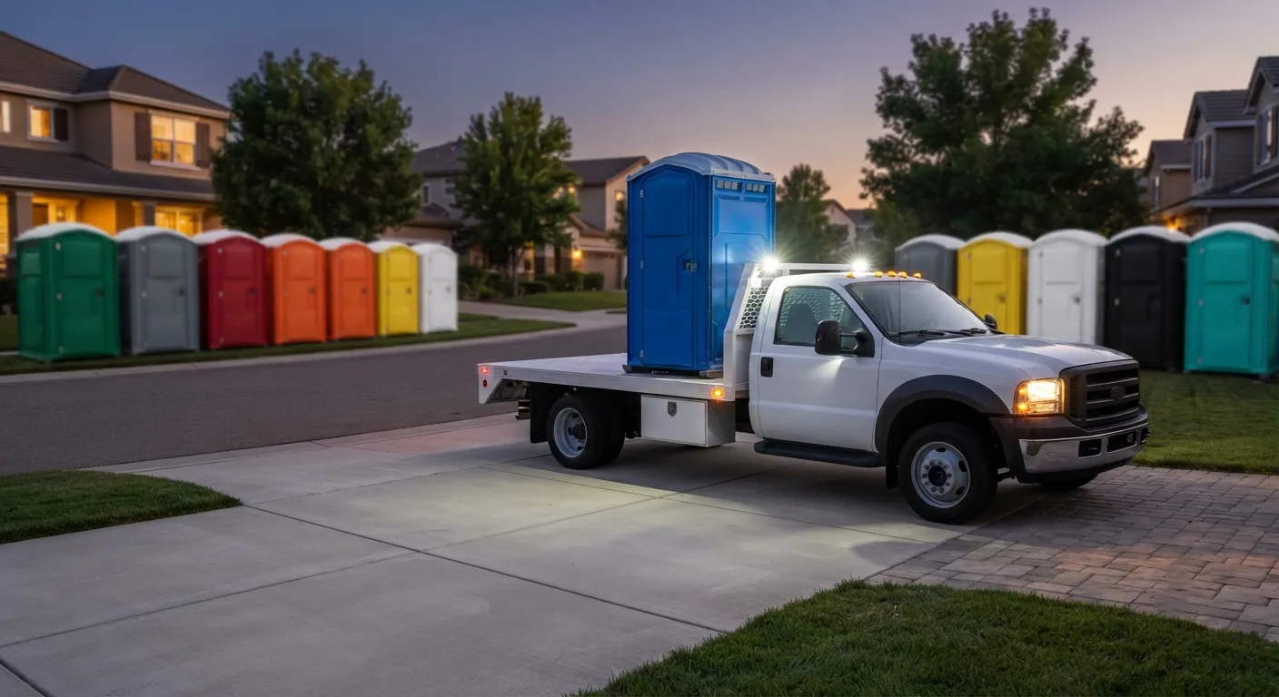 Emergency Porta Potty Rental in Redlands, CA