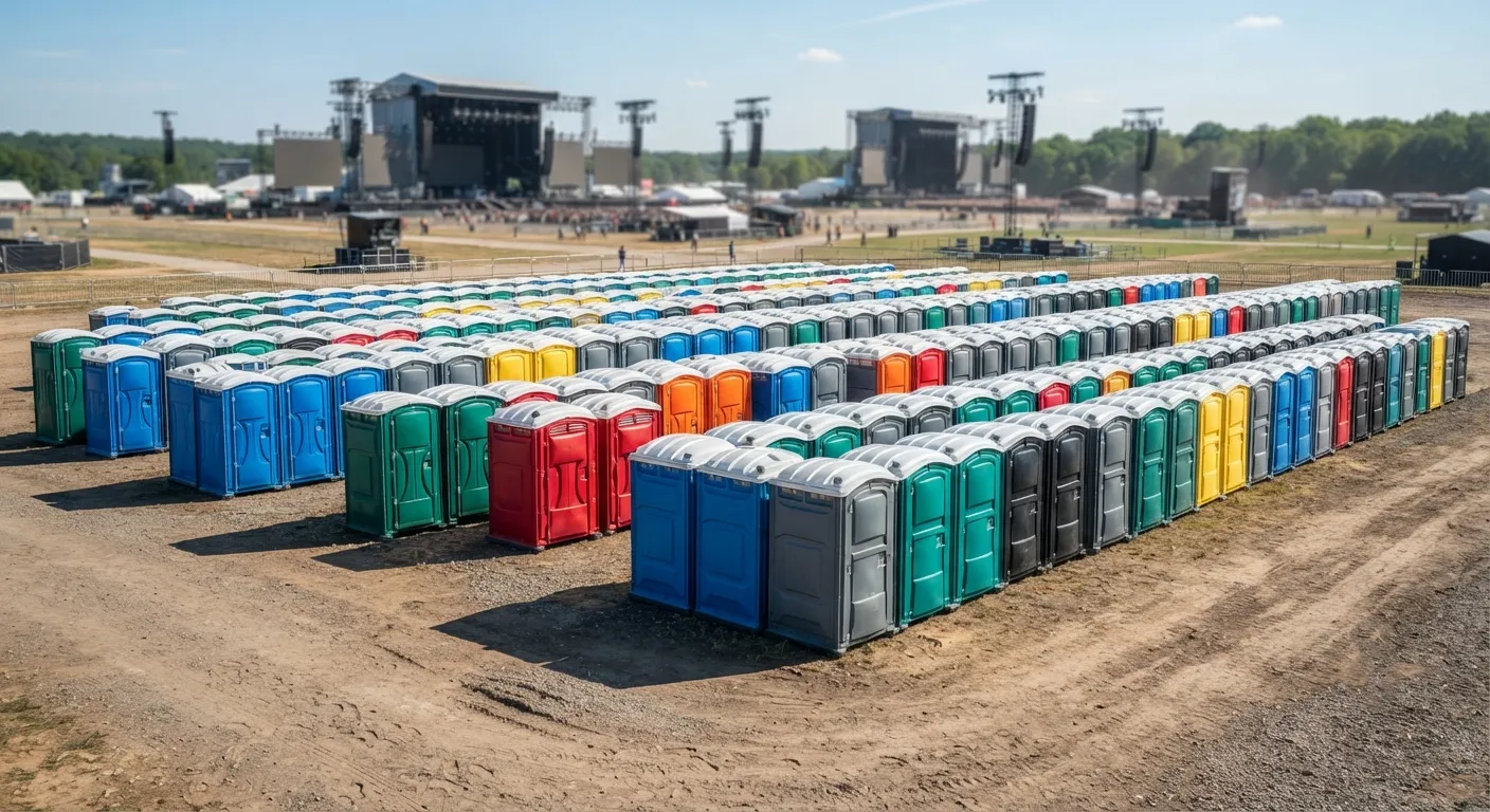 Festival Restroom Rental in Redlands, CA