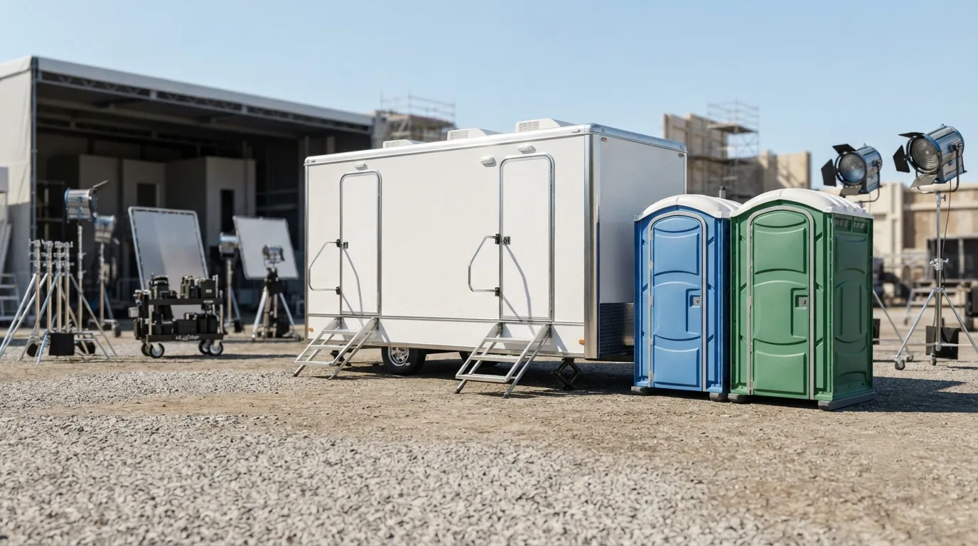 Film Set Restroom Rental in Redlands, CA