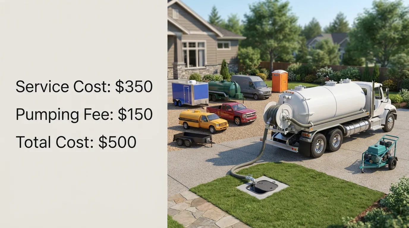 Septic Tank Pumping Cost in Redlands, CA